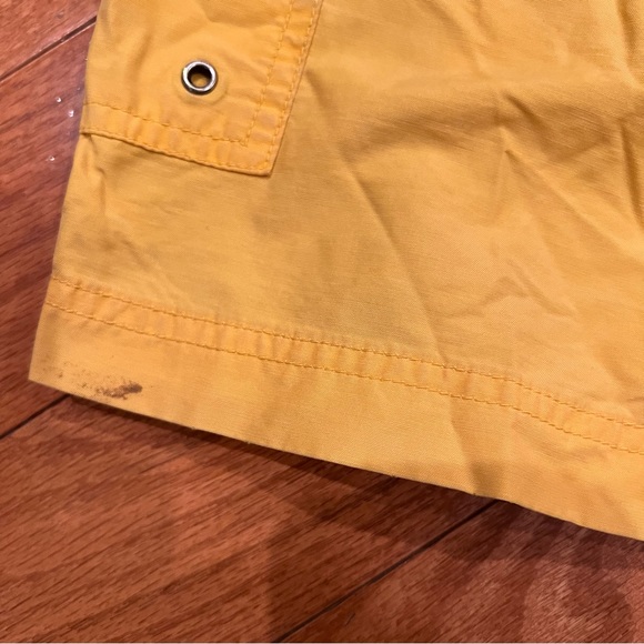Vintage Abercrombie And Fitch Women Yellow Surf Board Cut Off Shorts Size XS - Picture 5 of 9